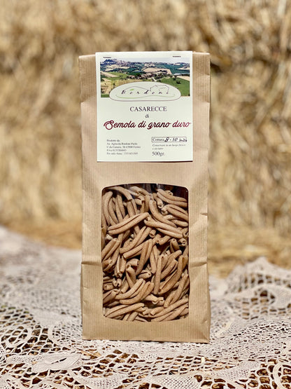 Casarecce di semola di grano duro