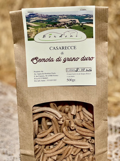 Casarecce di semola di grano duro