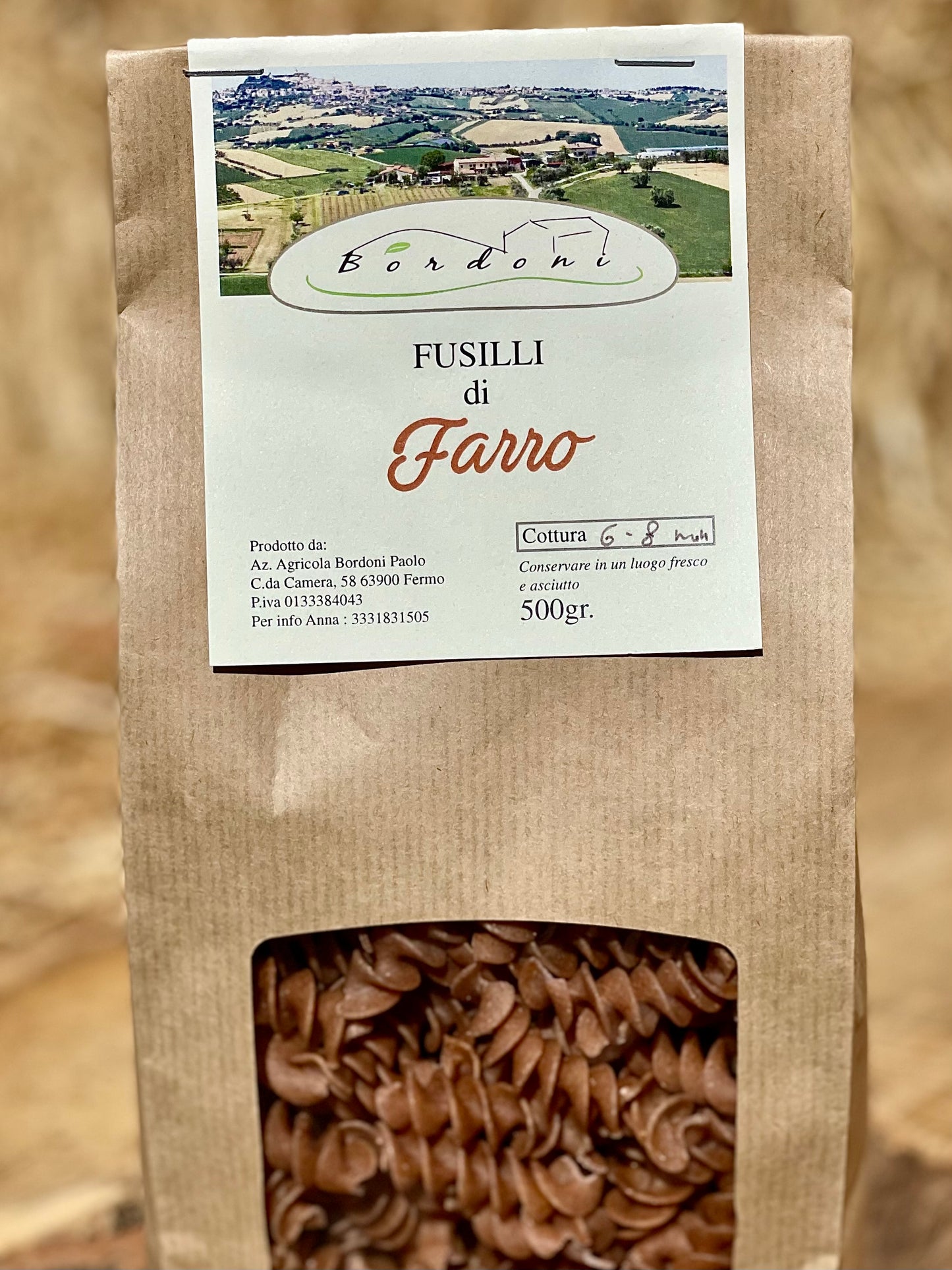 Fusilli di farro