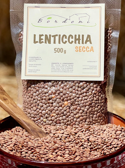 Lenticchia rossa secca