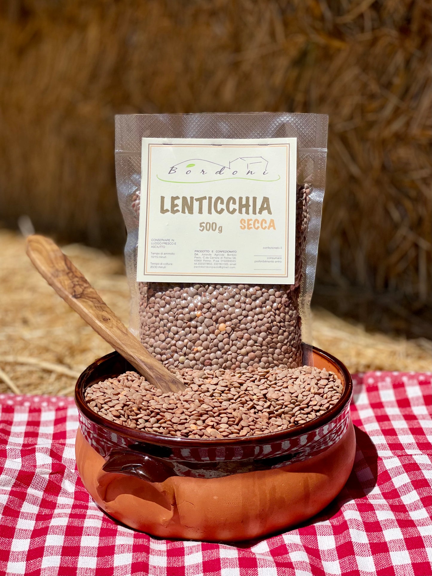 Lenticchia rossa secca