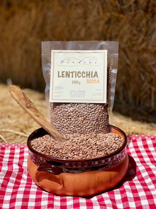Lenticchia rossa secca